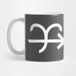 Sagittarius and Aries Double Zodiac Horoscope Signs (White) Mug